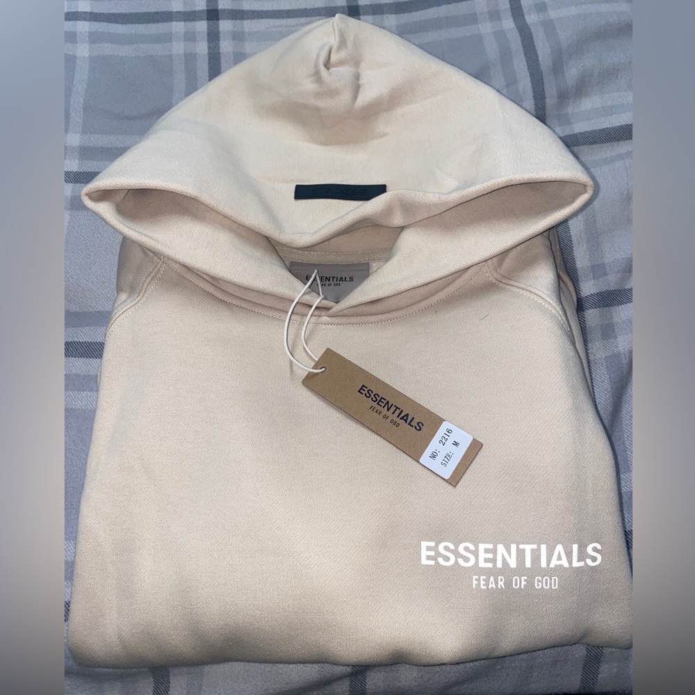 NWT Men’s Fear Of God Essentials hoodie